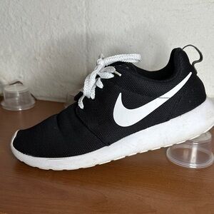 Nike Black Sneakers with White Accents